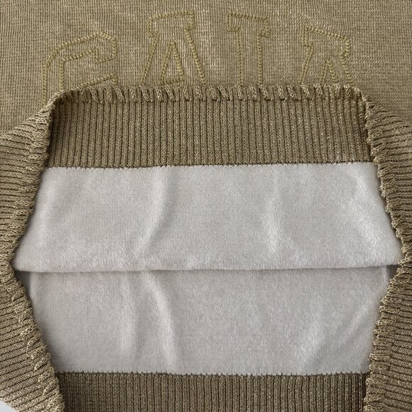 Cult Gaia (GAP X CULT GAIA ) Pullover Metallic Logo Hoodie Women's NWT, Size M - Picture 13 of 17